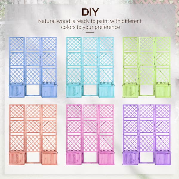 APPLE HOUSE タンス フェンス プランターBOX付きフェンス TWILL ツイル