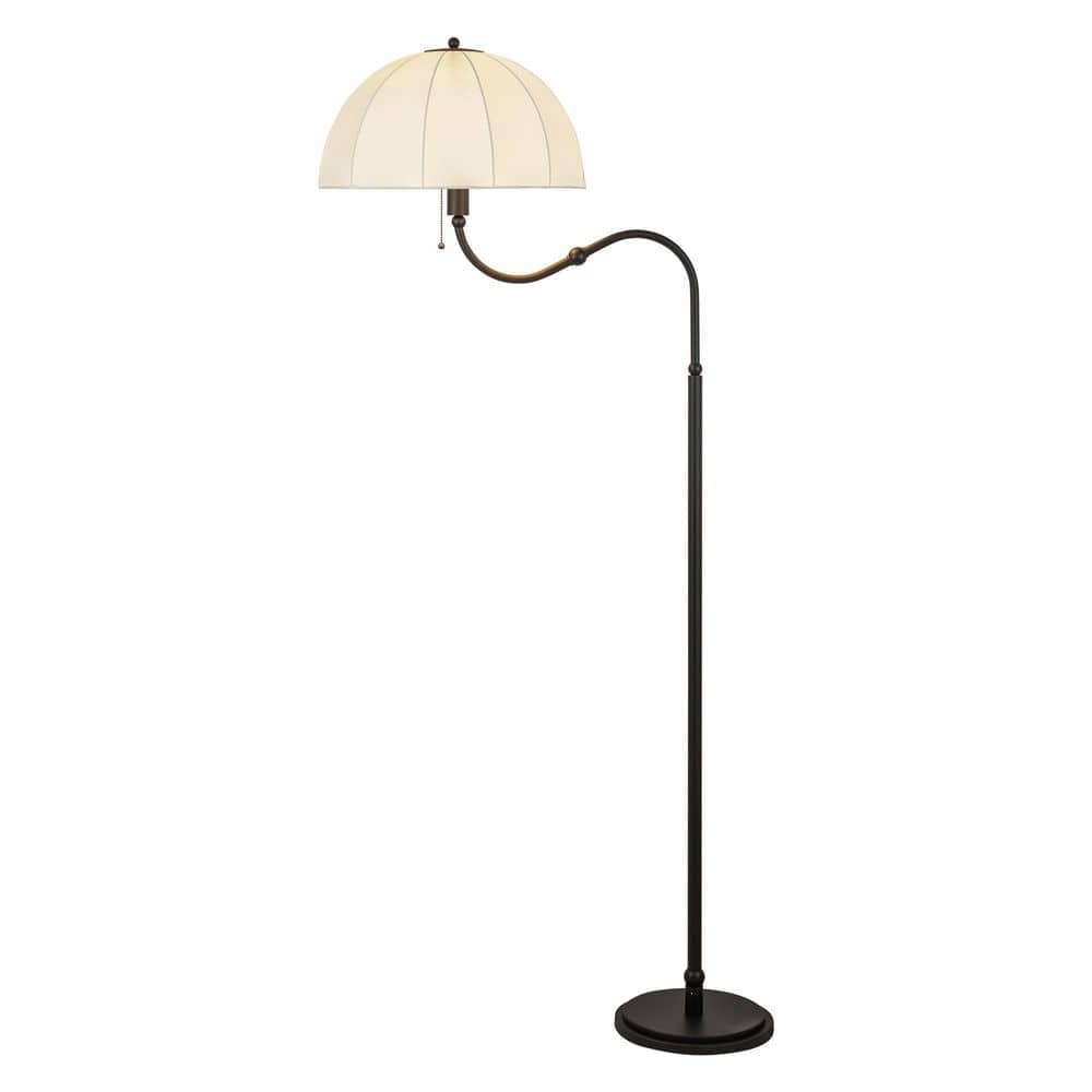 Crosby 68-in 1 Light 60-Watt Matte Black Tree Floor Lamp price history on PriceWatchPro