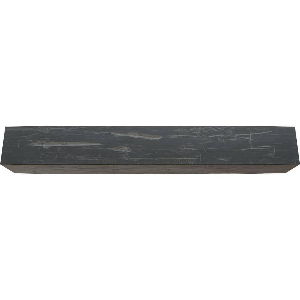 Aged Ash Hand Hewn Faux Wood 18' Ceiling Beam
