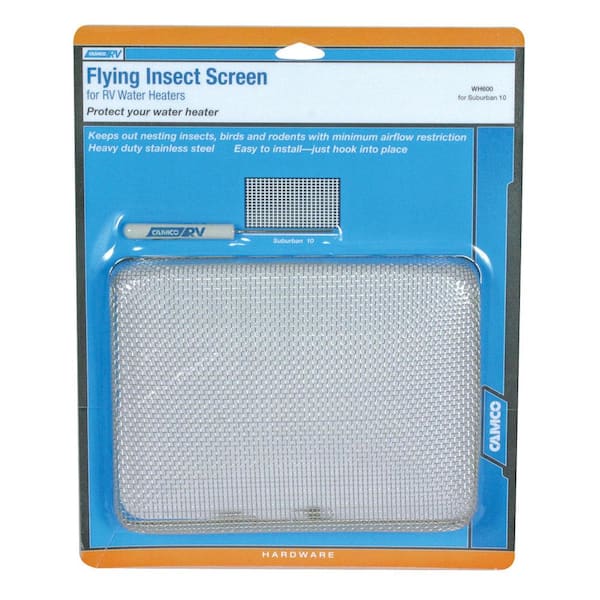 Camco Insect Screen for RV Water Heater - WH600: Suburban 10 Gallon
