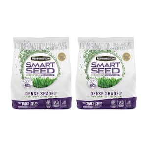Smart Seed Dense Shade 3lb. 750 sq. ft. Grass Seed and Lawn Fertilizer (2-Pack)