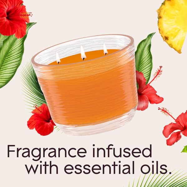 6.8 oz. Hawaiian Breeze 3-Wick Scented Candle