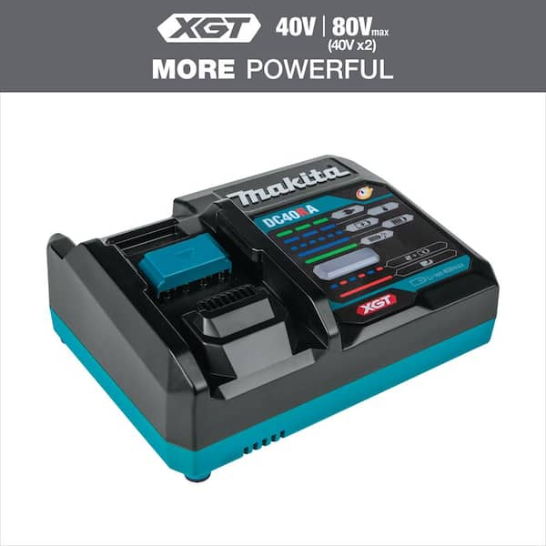 Makita 40V Max XGT Rapid Optimum Charger DC40RA The Home Depot