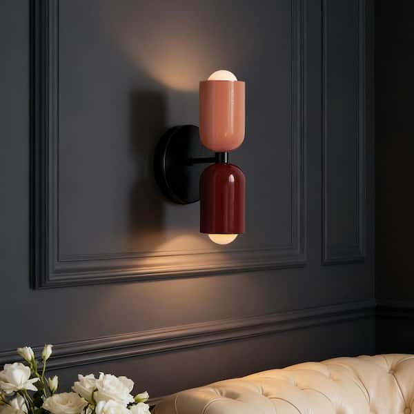 Mid Century Modern Flush Mounted Sconce - Vintage Vanity Lights Mirror