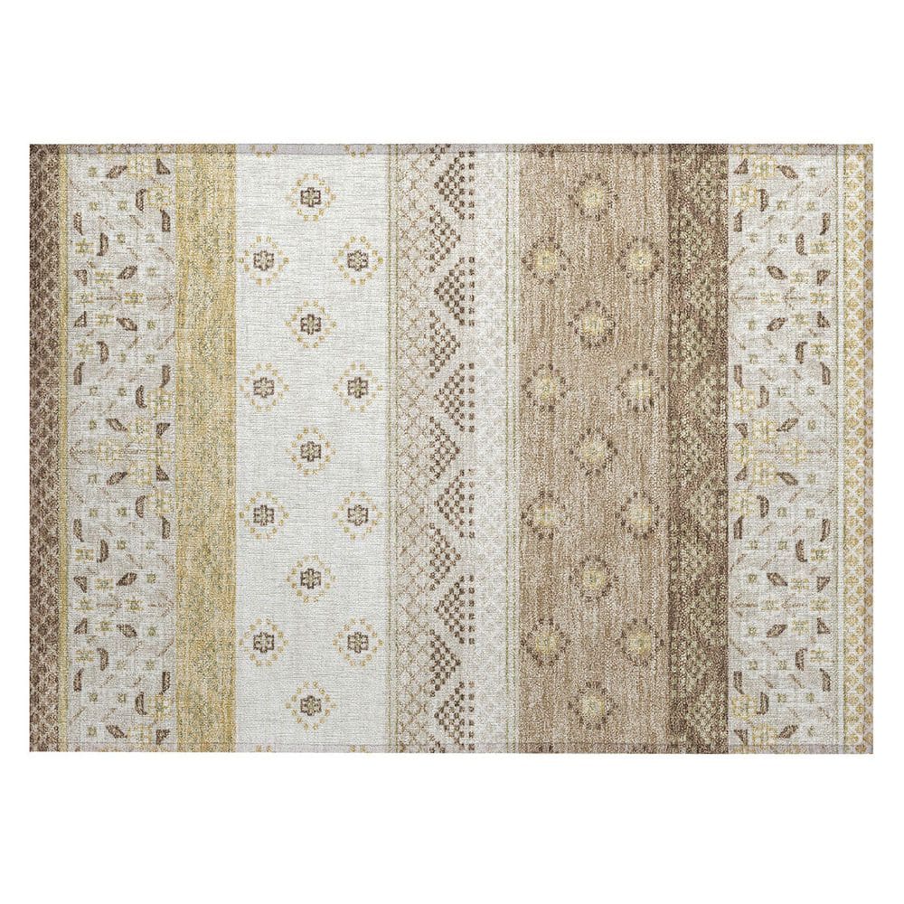 Chantille Machine Washable Indoor/Outdoor Abstract ACN2662 Beige 2 ft. x 3 ft. Accent Rug price history on PriceWatchPro