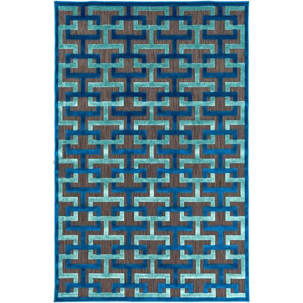 Artistic Weavers Felikes Navy 4 ft. x 6 ft. Indoor/Outdoor Area Rug