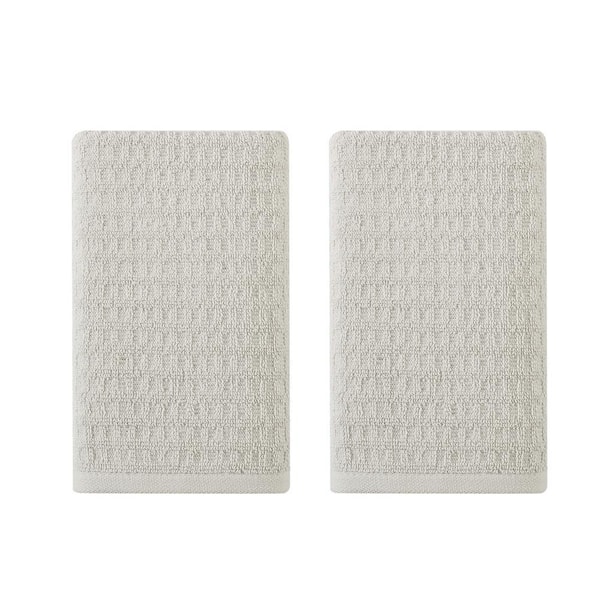 Northern Pacific 2-Piece Brown Cotton Hand Towel Set