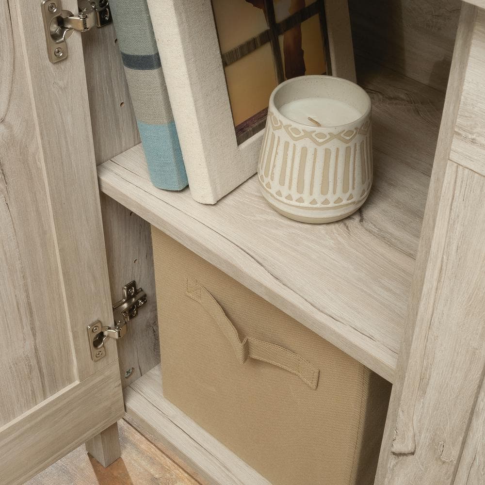 Chalk Oak 48" Adjustable Shelving Office Storage Cabinet
