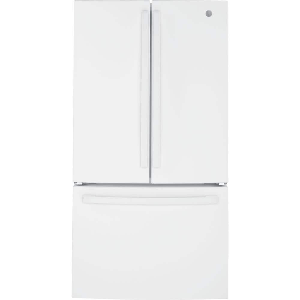 27 cu. ft. French Door Refrigerator in White with Internal Dispenser, ENERGY STAR