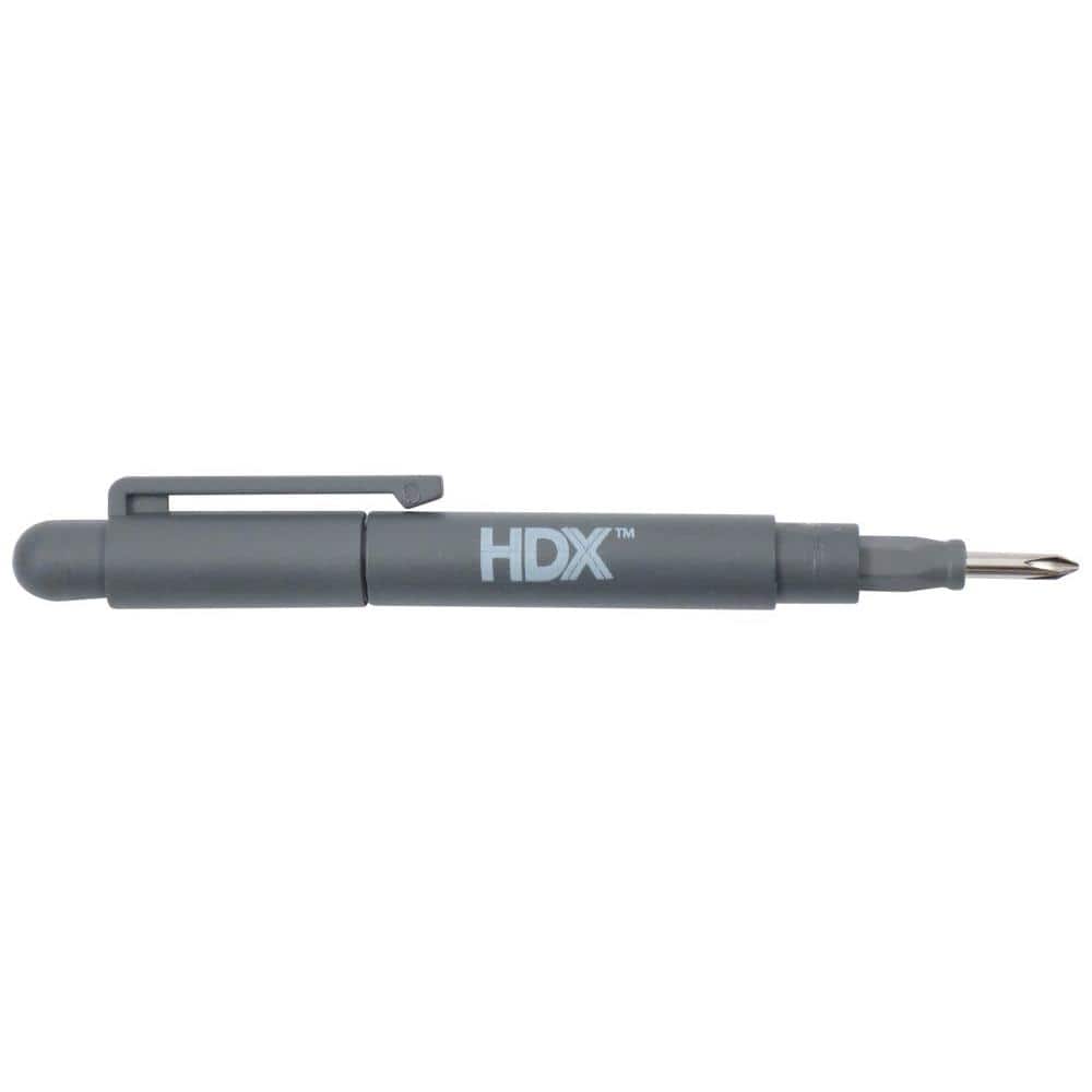 HDX 4-in-1 Mini Pocket Screwdriver 744HDX - The Home Depot