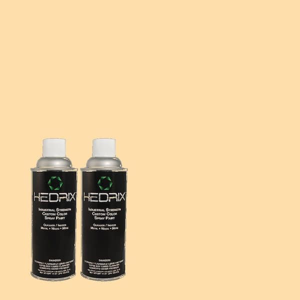 Hedrix 11 oz. Match of TH-17 Palladian Honey Gloss Custom Spray Paint (2-Pack)