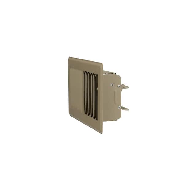 Everbilt - 4 in. x 10 in. 2-Way Steel Floor Register in Brown
