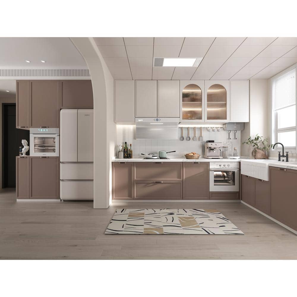 Hadley 33" White Fireclay Double Basin Farmhouse Kitchen Sink