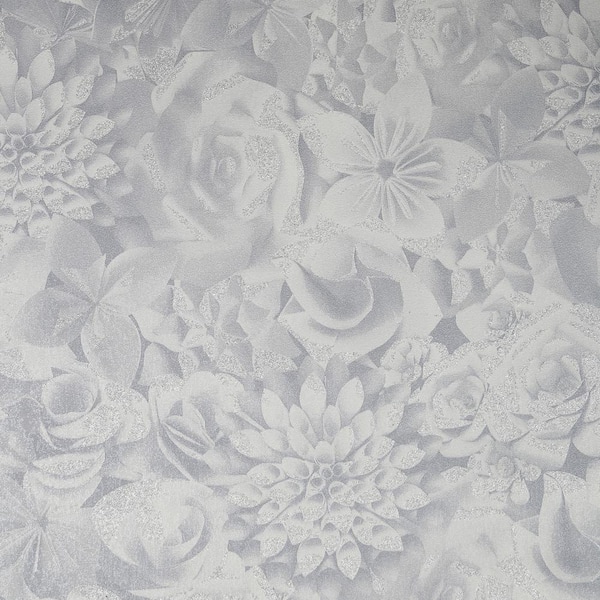 Sublime Evie Cool Blue Removable Wallpaper