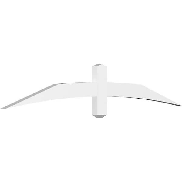 Ekena Millwork Bellingham 72 in. W x 12 in. H x 2 in. D Signature Polyurethane Bracket