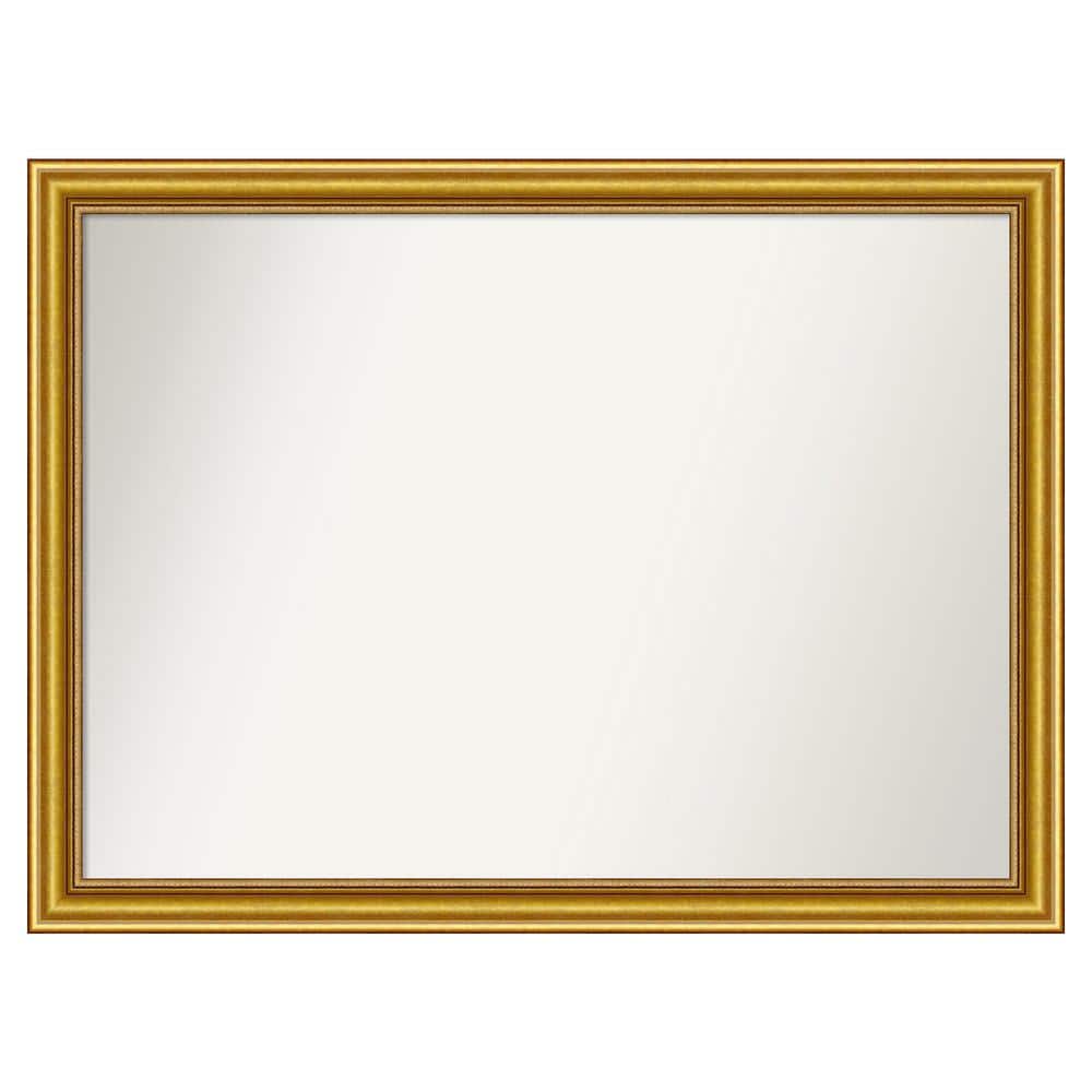 Townhouse Gold 39.75 in. x 29.75 in. Custom Non-Beveled Wood Framed Batthroom Vanity Wall Mirror price history on PriceWatchPro