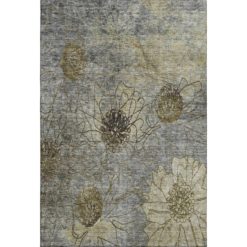 Mayfield Premium Machine Washable Abstract AMF2235 Granite 8 ft. x 10 ft. Area Rug price history on PriceWatchPro