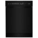 24 in. Black Front Control Built-In Tall Tub Dishwasher with Stainless Steel Tub, 51 dBA