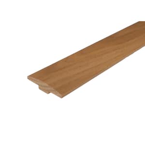 Trio 0.28 in. Thick x 2 in. Wide x 78 in. Length Matte Wood T-Molding