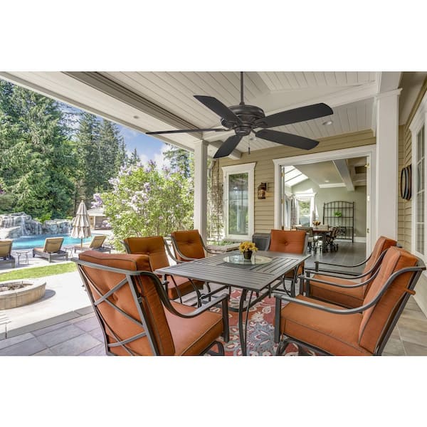 Sunseeker 60 in. Indoor/Outdoor Smoked Iron Ceiling Fan