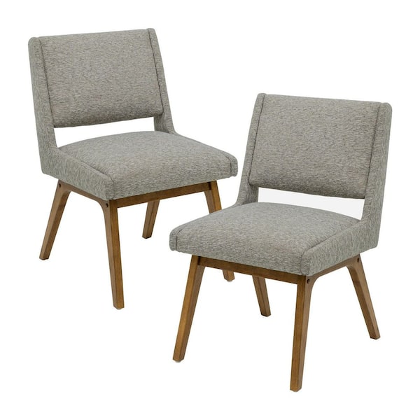 Boomerang Light Grey Dining Chair Set of 2