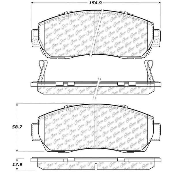 Centric Parts Disc Brake Pad Set