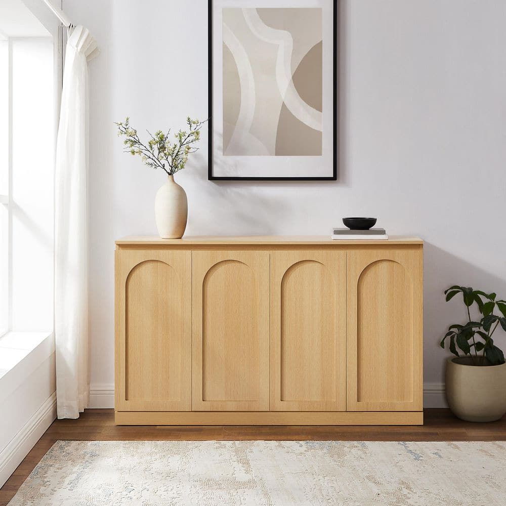 Marco Ash MDF 56.38 in. Sideboard price history on PriceWatchPro