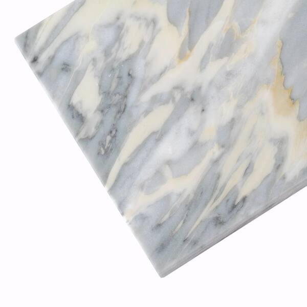 APOLLO MARBLE COLOR ラスト1点 Apollo Tile Grandis Dark Gray 4 in. x 12 in. Polished