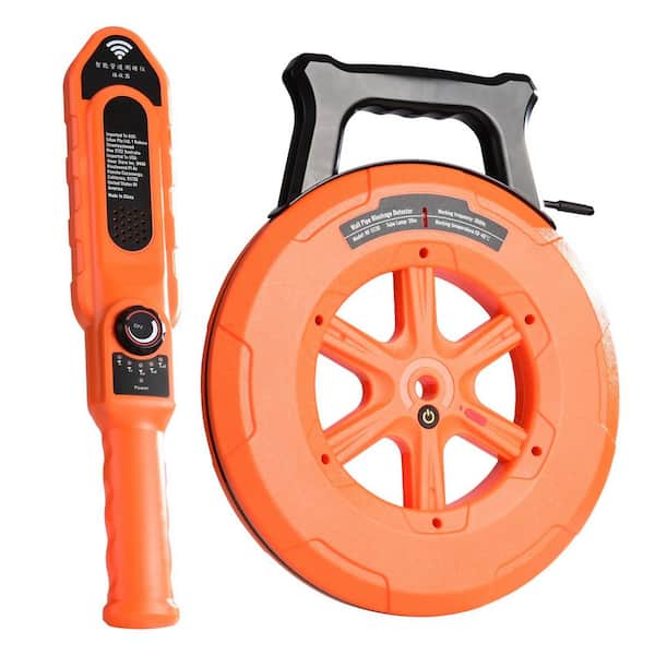 SKYSHALO 100 ft. Pipe Locator, IP67 Waterproof, Adjustable Sensitivity, for PVC, Metal, and Water Pipes, Sewer Blockage Detector