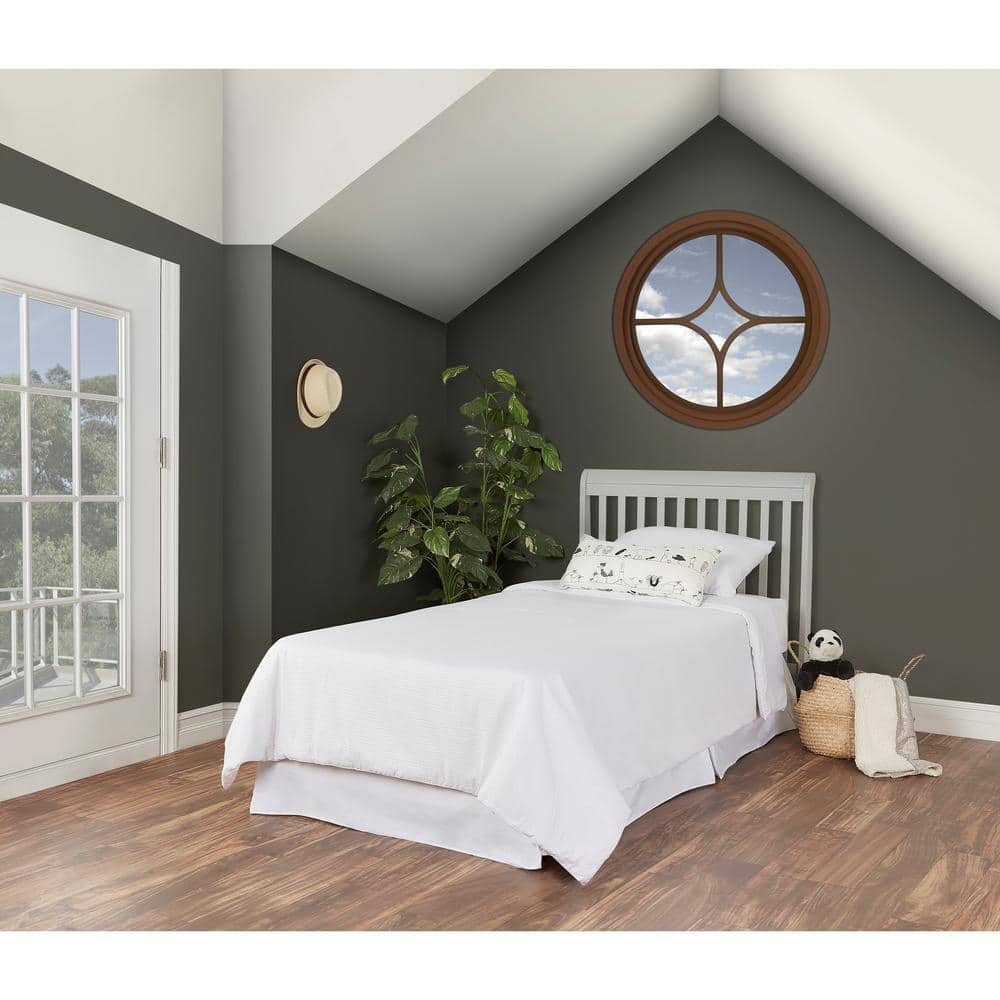 Aden Gray Pinewood 4-in-1 Convertible Mini Crib