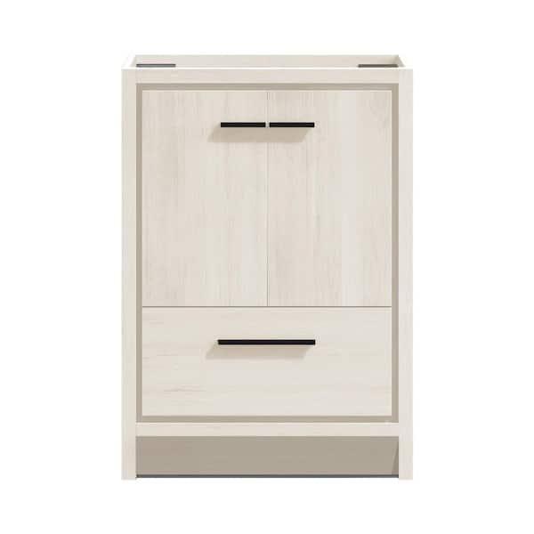 Virage 30 in. Freestanding Bath Vanity Cabinet without Top in White Oak