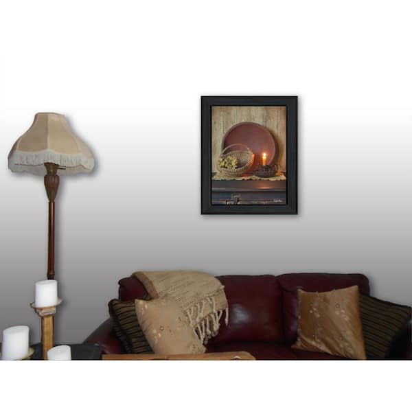 Unbranded 18 in. x 14 in. "The Red Bowl" by Susan Boyer Printed Framed Wall Art