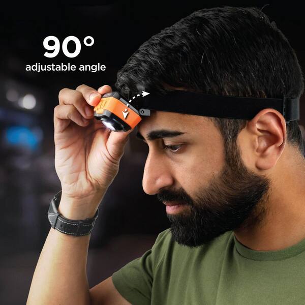 BLACK+DECKER 1,000LM LED and COB Headlamp, USB Rechargeable