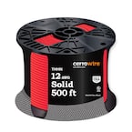 Cerrowire 500 ft. 12 Gauge Red Solid Copper THHN Wire 112-1653J