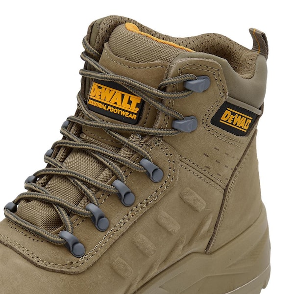 DEWALT Men s Lloyd Waterproof 6 in. Work Boot Steel Toe Sand Size 10 DXWP10053X 100 STN The Home Depot