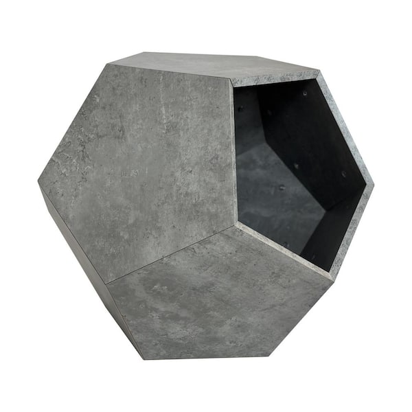 Foobrues 25.98 in. Shaped Modern Pet Furniture Cat Kennel Side Table MDF Multi-Purpose Furniture