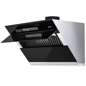 36 in. W 900 CFM Under Cabinet Ducted/Ductless Convertible Range Hood in Silver with Voice/Gesture/Touch Control