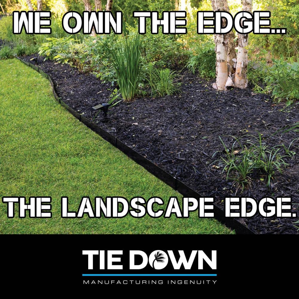 Tie Down 33220 6 inch Landscape Edging Kit (4 Plate Kit)