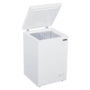 3.5 cu. ft. Manual Defrost Chest Freezer in White