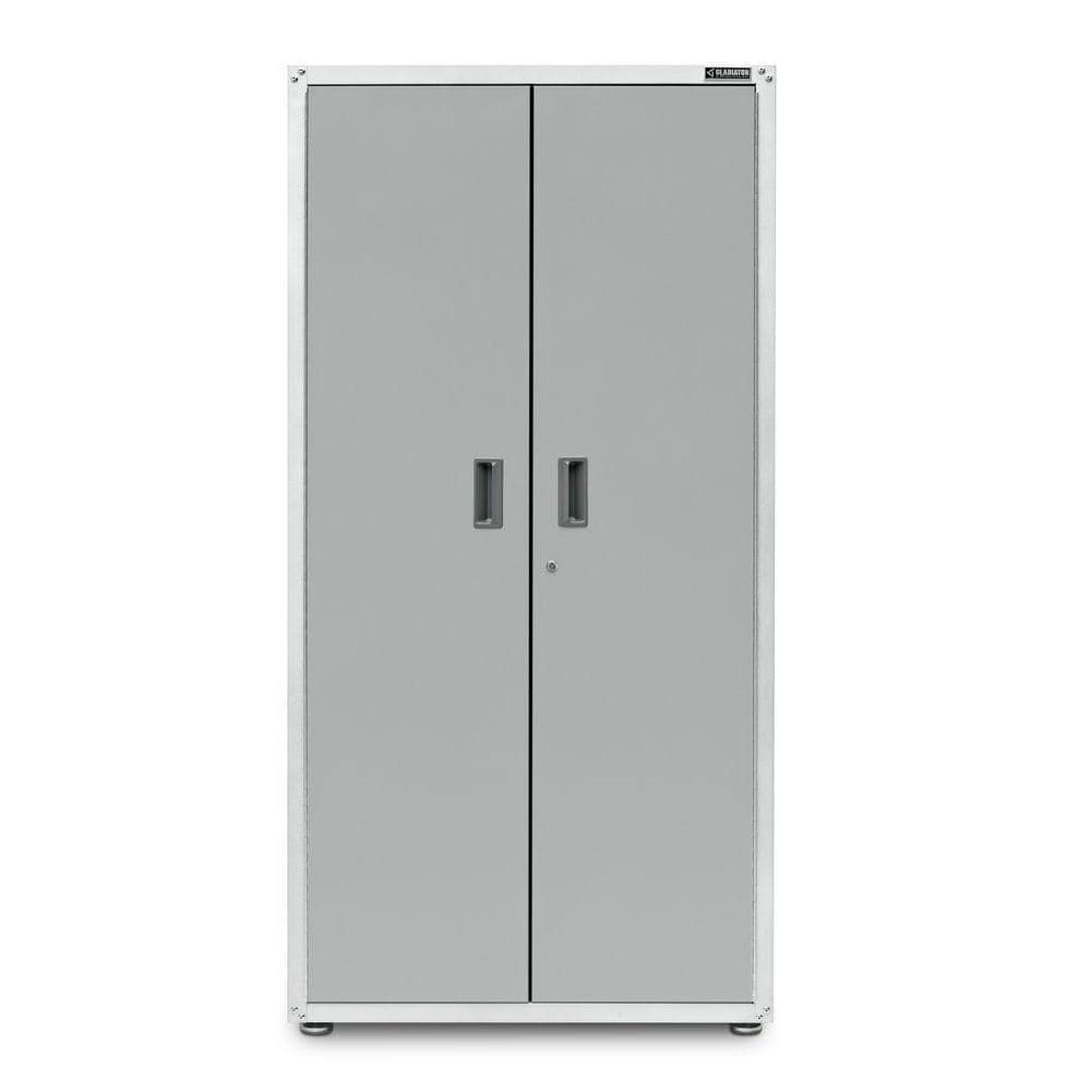 Gladiator Ready-to-Assemble Steel Freestanding Garage Cabinet in Gray Slate (36 in. W x 72 in. H x 24 in. D)