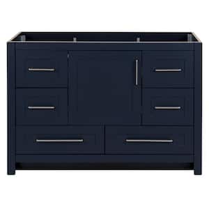 Craye 48 in. W x 22 in. D x 34 in. H Bath Vanity Cabinet without Top in Deep Blue