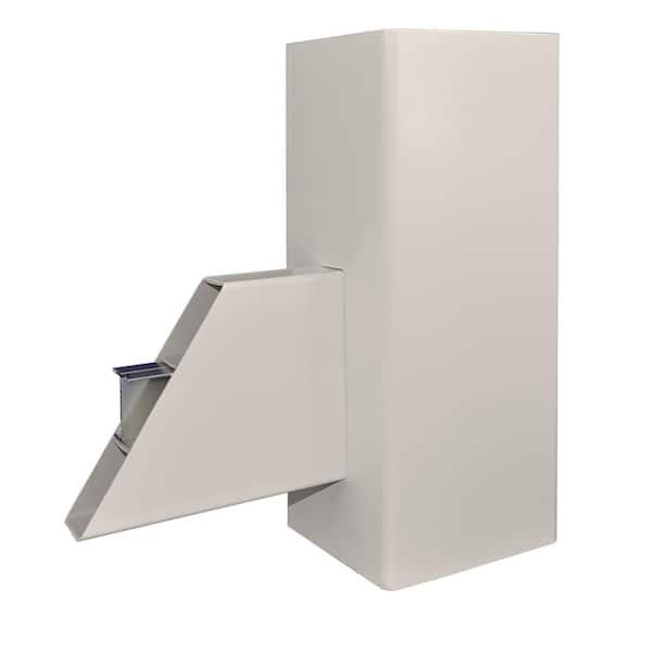 Weatherables Davenport 5 ft. H x 8 ft. W Tan Vinyl Semi-Privacy Fence Panel Kit
