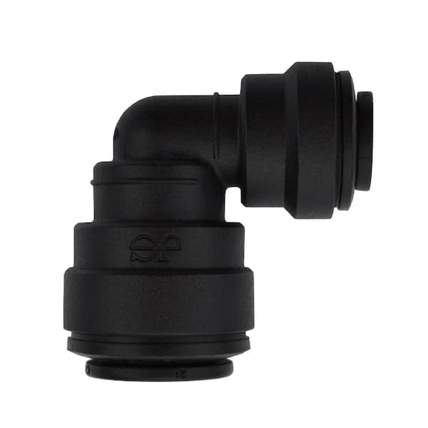John Guest 3/8 in. OD x 1/4 in. Push-to-Connect Reducing Elbow Fitting (10-Pack)