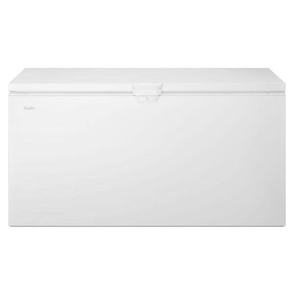 Whirlpool 21.7 cu. ft. Chest Freezer with Extra-Large Capacity in White