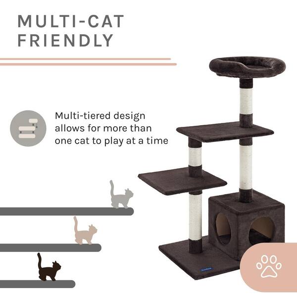Sam's Pets - Randolph 43 in. Brown Cat Tree