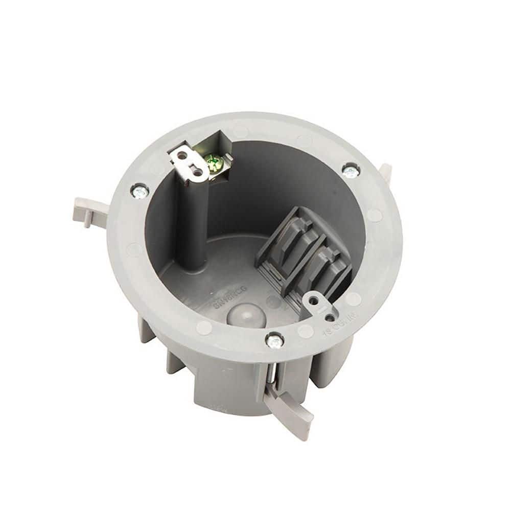 1-Gang Round 18 cu. in. PVC Old Work Electrical Outlet Box (50-Case) price history on PriceWatchPro