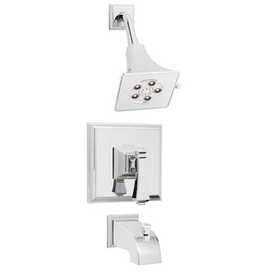 Rainier Single-Handle 3-Spray Tub and Shower Faucet in Polished Chrome (Valve Included)