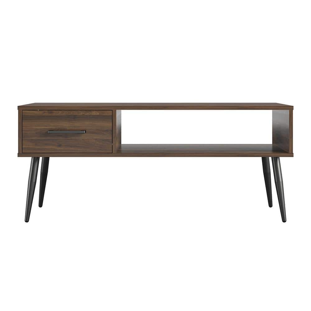 Ameriwood Home Phillips Coffee Table in Walnut