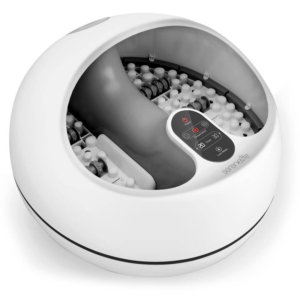 SereneLife Steam Foot Spa Bath Massager SLFTSP140 The Home Depot