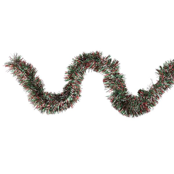 Northlight 50 ft. x 4 in. Red and Green Artificial Christmas Garland - Unlit